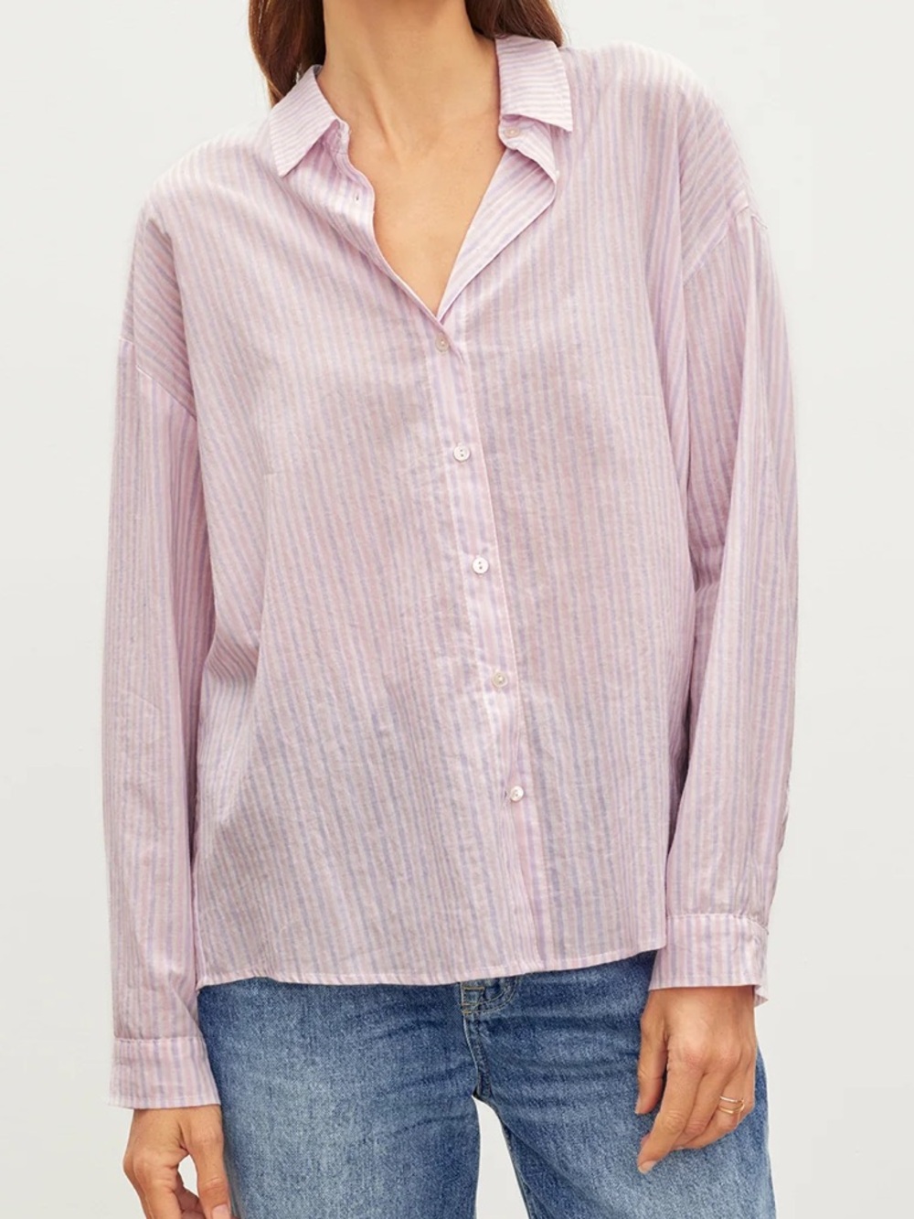 Velvet by Graham & Spencer Ashlyn Button Down - Picture 2 of 9